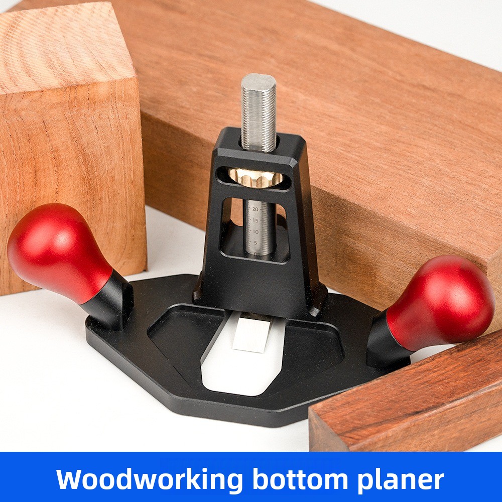 Shoulder Plane Rabbet - เครื่องไสไม้สำหรับทำความสะอาดด้านล่าง แบบมุมฉาก ทำจากไม้ดำอีโบนี