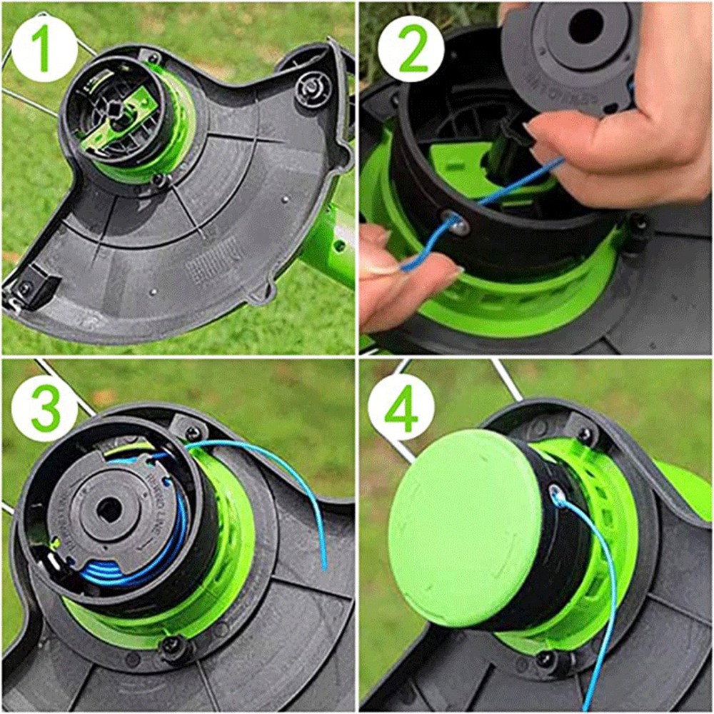 Woodworking Nl - N37R_NL 3Pack String Trimmer Spool Line