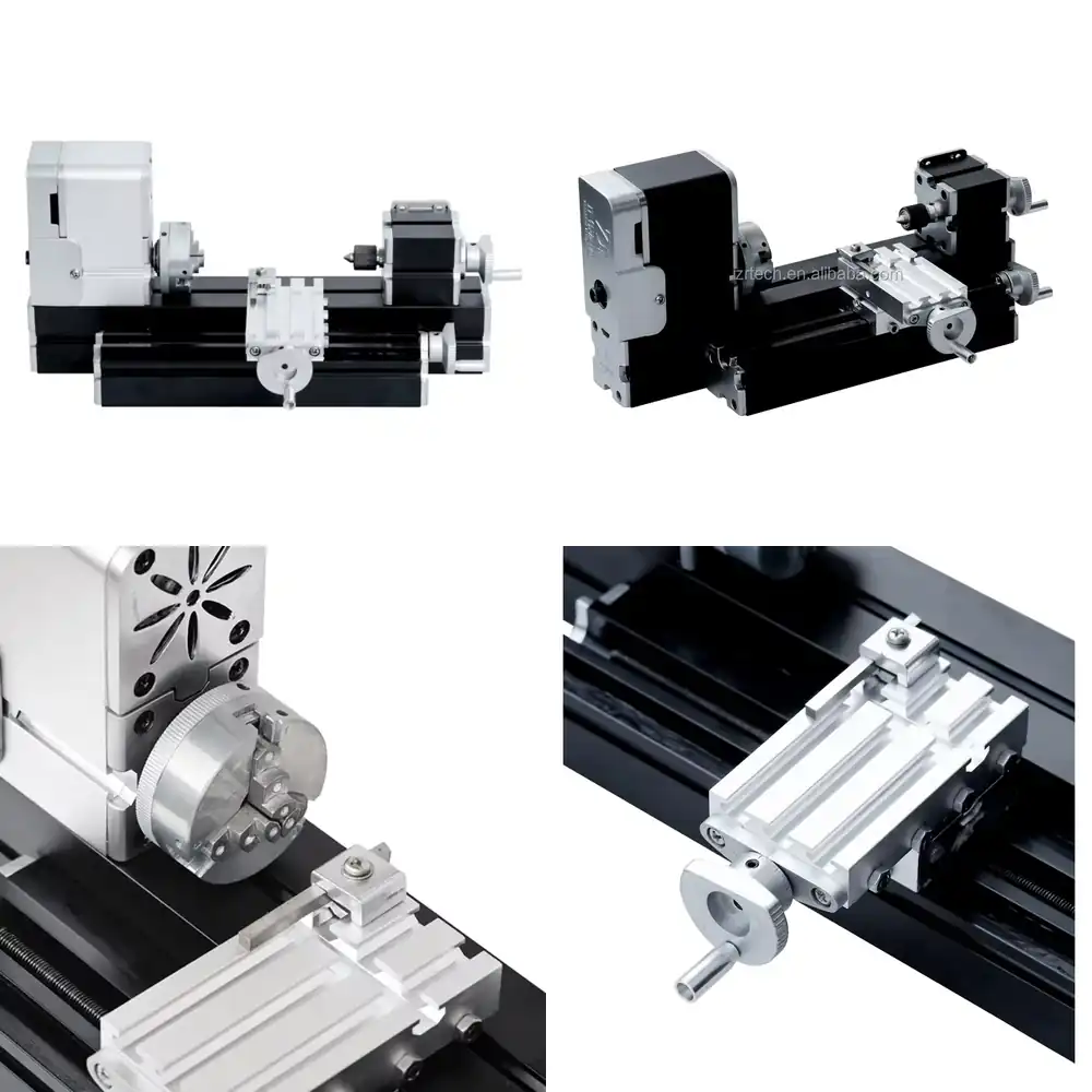 Woodworking Machine - เครื่องกลึงโลหะขนาดเล็ก ZRCC01060 อุปกรณ์การศึกษา เครื่องมือ DIY งานไม้