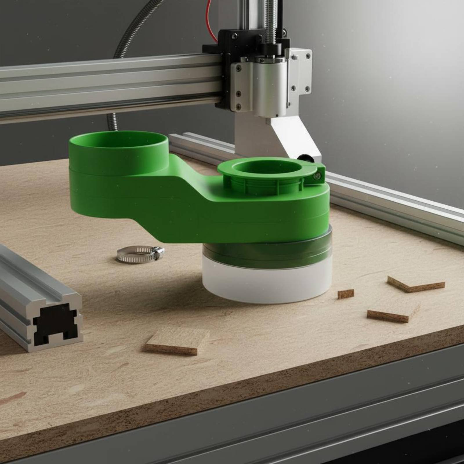 ฝาครอบกันฝุ่นแกนหมุน ฝาครอบดูด - Woodworking Machine บทวิจารณ์และราคา