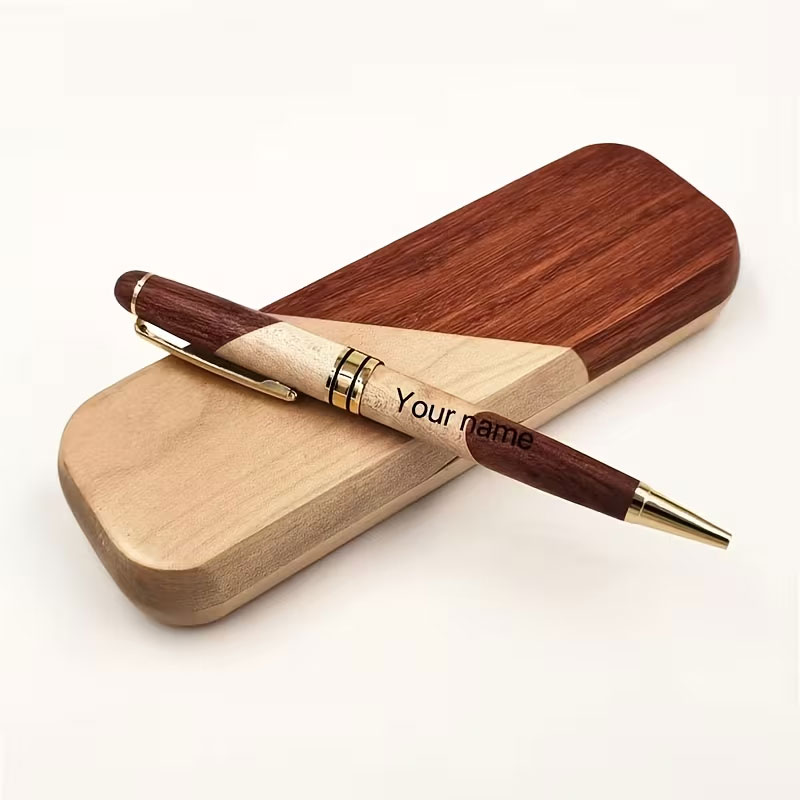 ชุดปากกาลูกลื่นไม้ทำมือสุดหรูพ - Woodworking Logos บทวิจารณ์และราคา