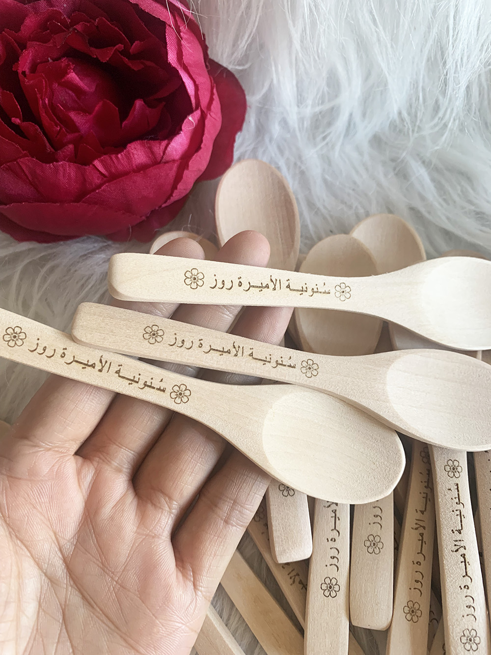 ช้อนไม้สลักชื่อ ช้อนน้ำผึ้ง ช้ - Woodworking Logos บทวิจารณ์และราคา