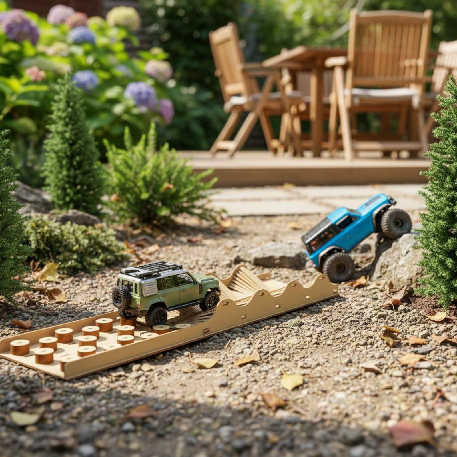 สนามแข่งรถบังคับวิทยุแบบปรับแต - Woodworking Hobbies บทวิจารณ์และราคา