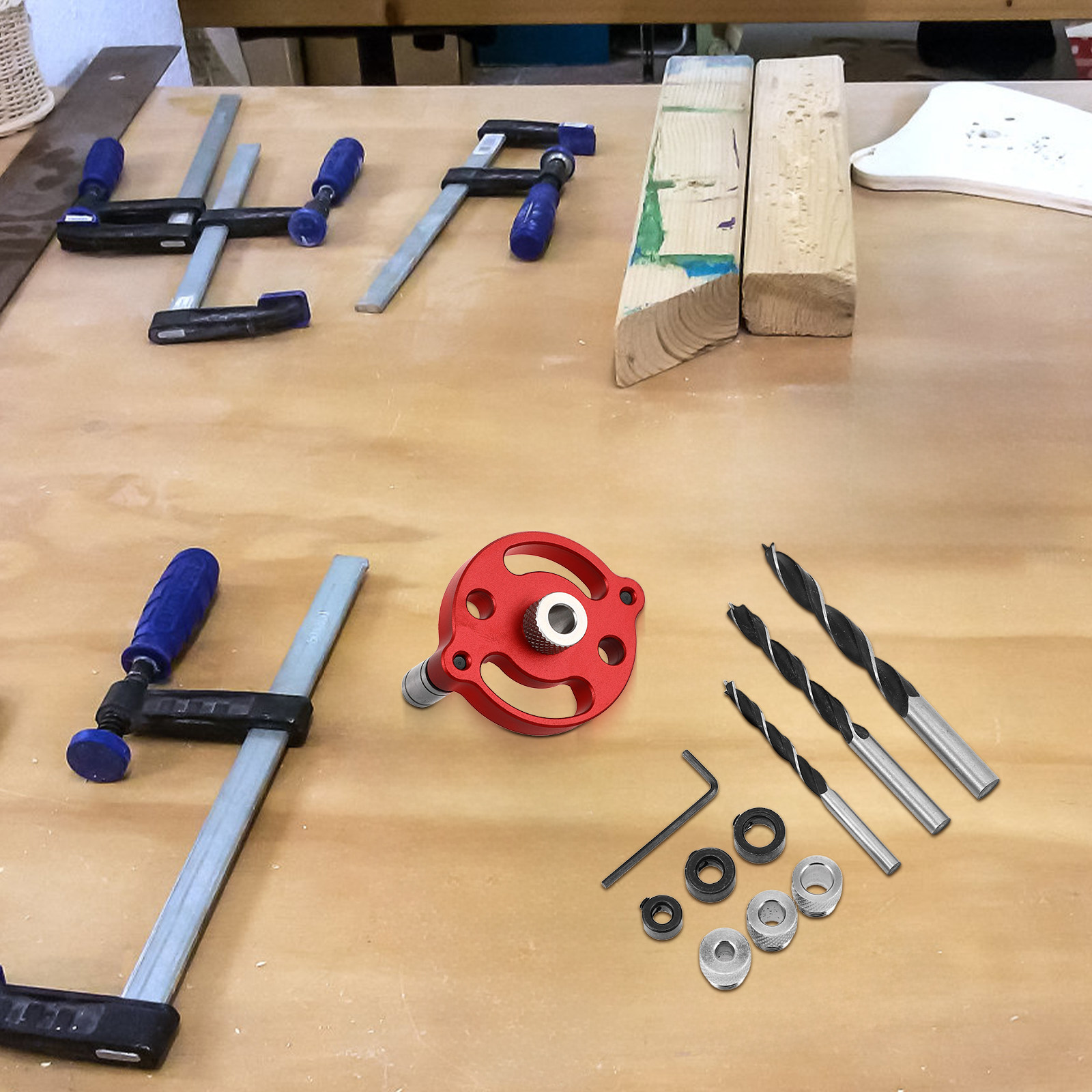 ชุดอุปกรณ์เจาะรูงานไม้ อลูมิเน - Woodworking Kits บทวิจารณ์และราคา