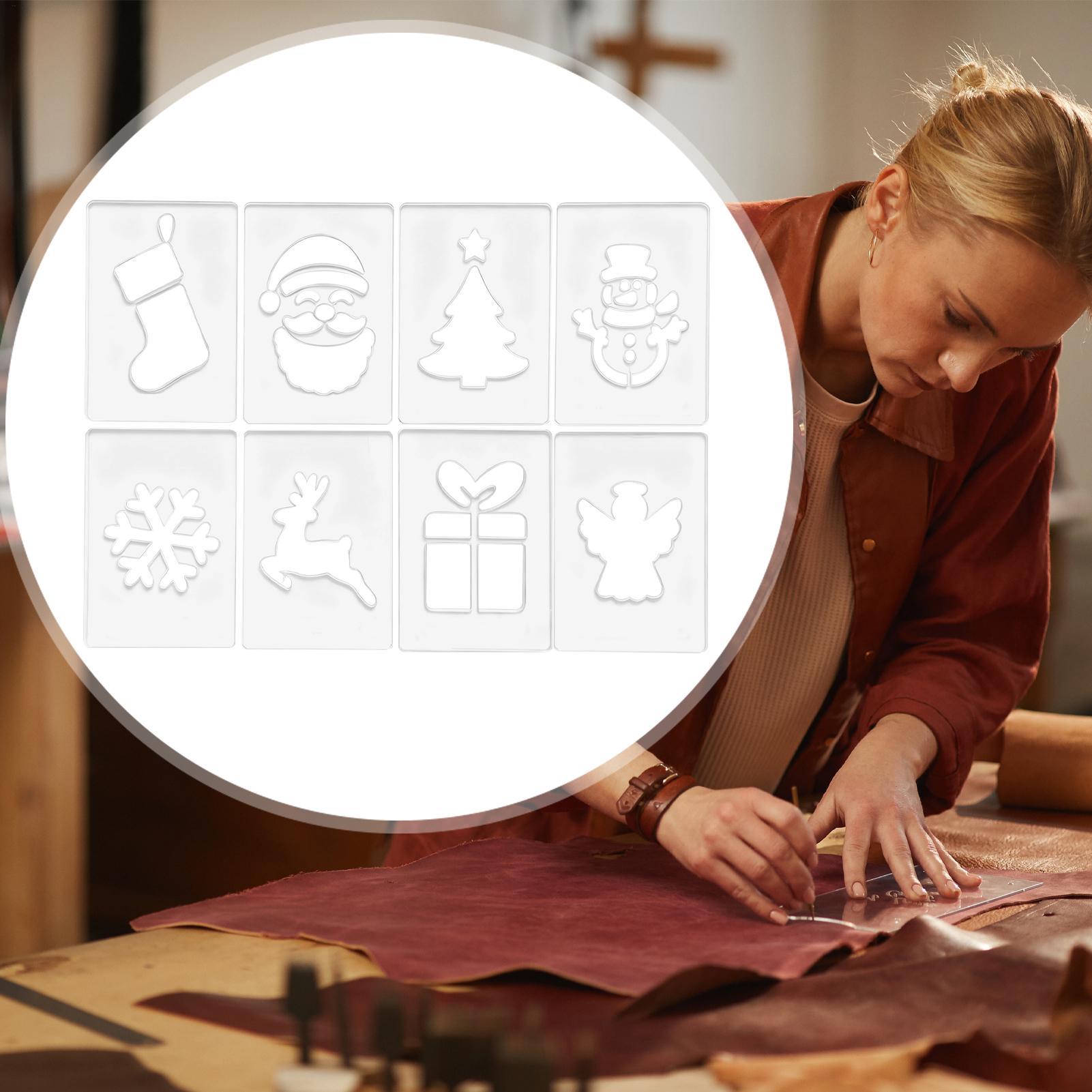 ลายฉลุคริสต์มาสแบบพกพา ชุดแม่แ - Woodworking Women บทวิจารณ์และราคา