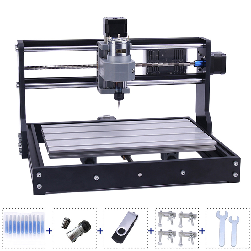 เครื่องแกะสลักงานไม้ CNC 3018P - Woodworking Machine บทวิจารณ์และราคา