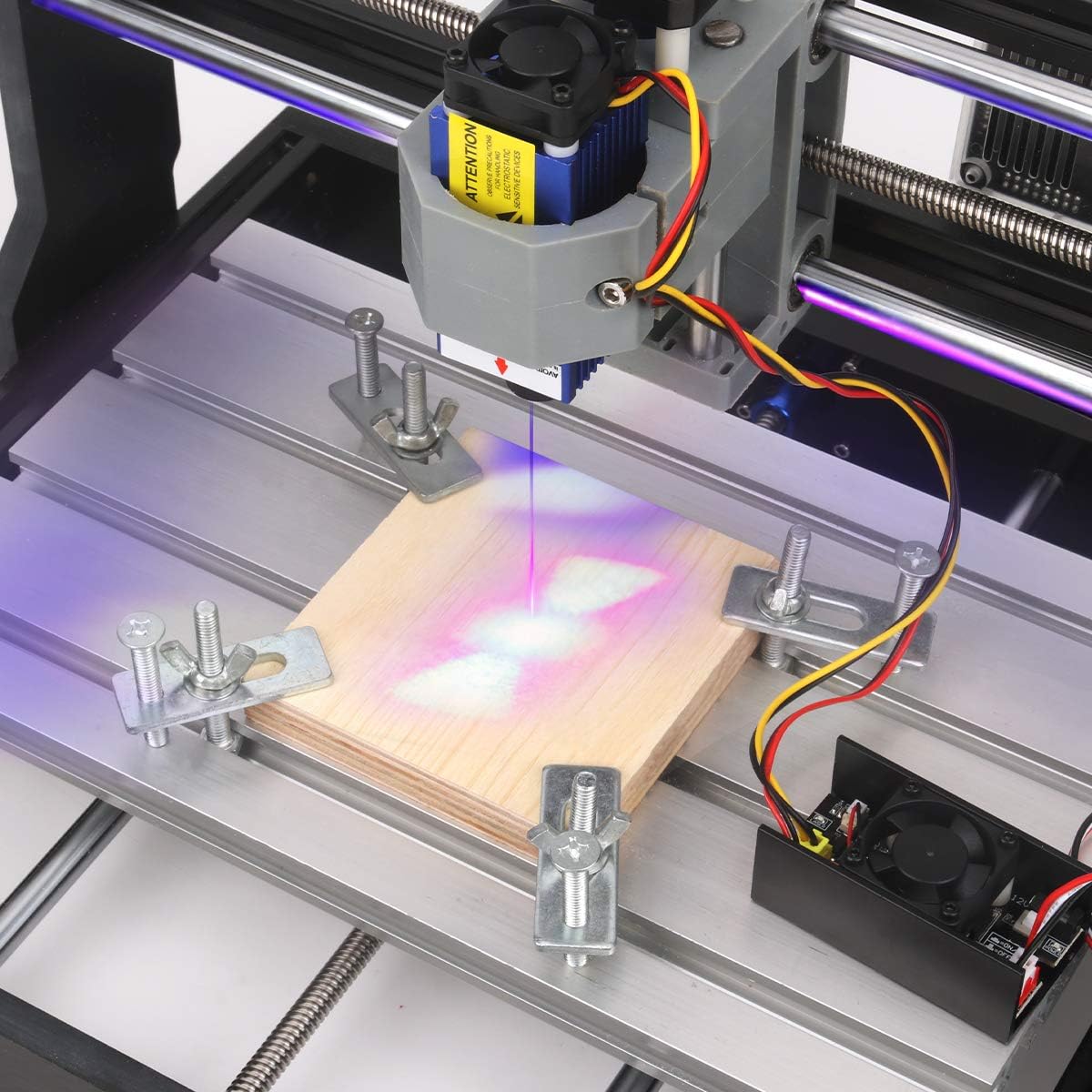 เครื่องแกะสลักงานไม้ CNC 3018P - Woodworking Machine บทวิจารณ์และราคา