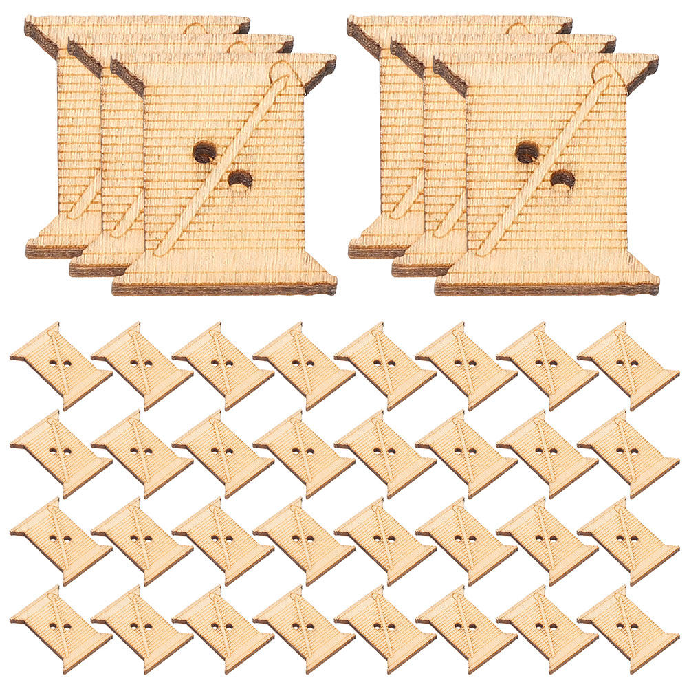 กระดาษม้วนด้ายปักผ้าทำจากไม้ 1 - Woodworking Hobbies บทวิจารณ์และราคา