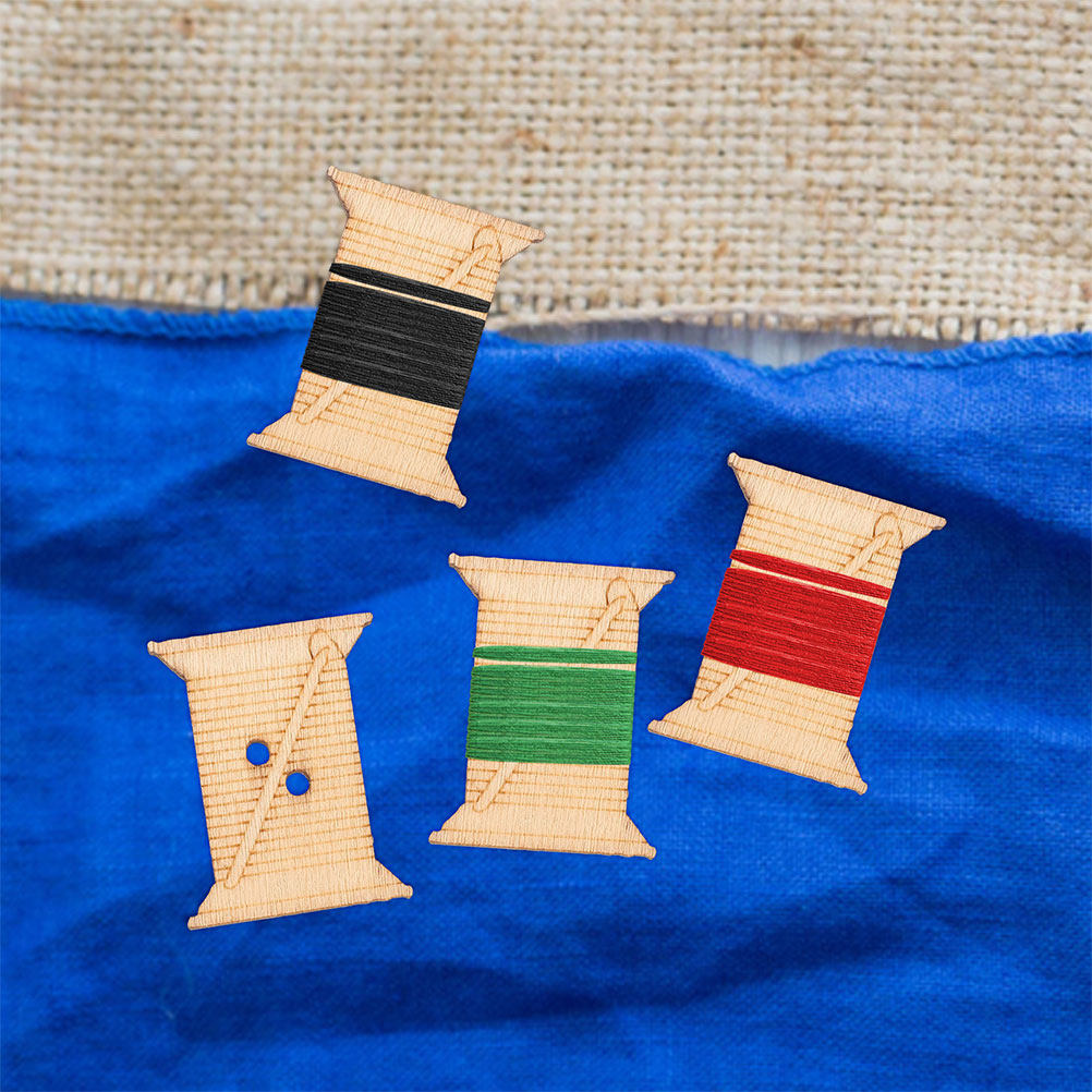 กระดาษม้วนด้ายปักผ้าทำจากไม้ 1 - Woodworking Hobbies บทวิจารณ์และราคา