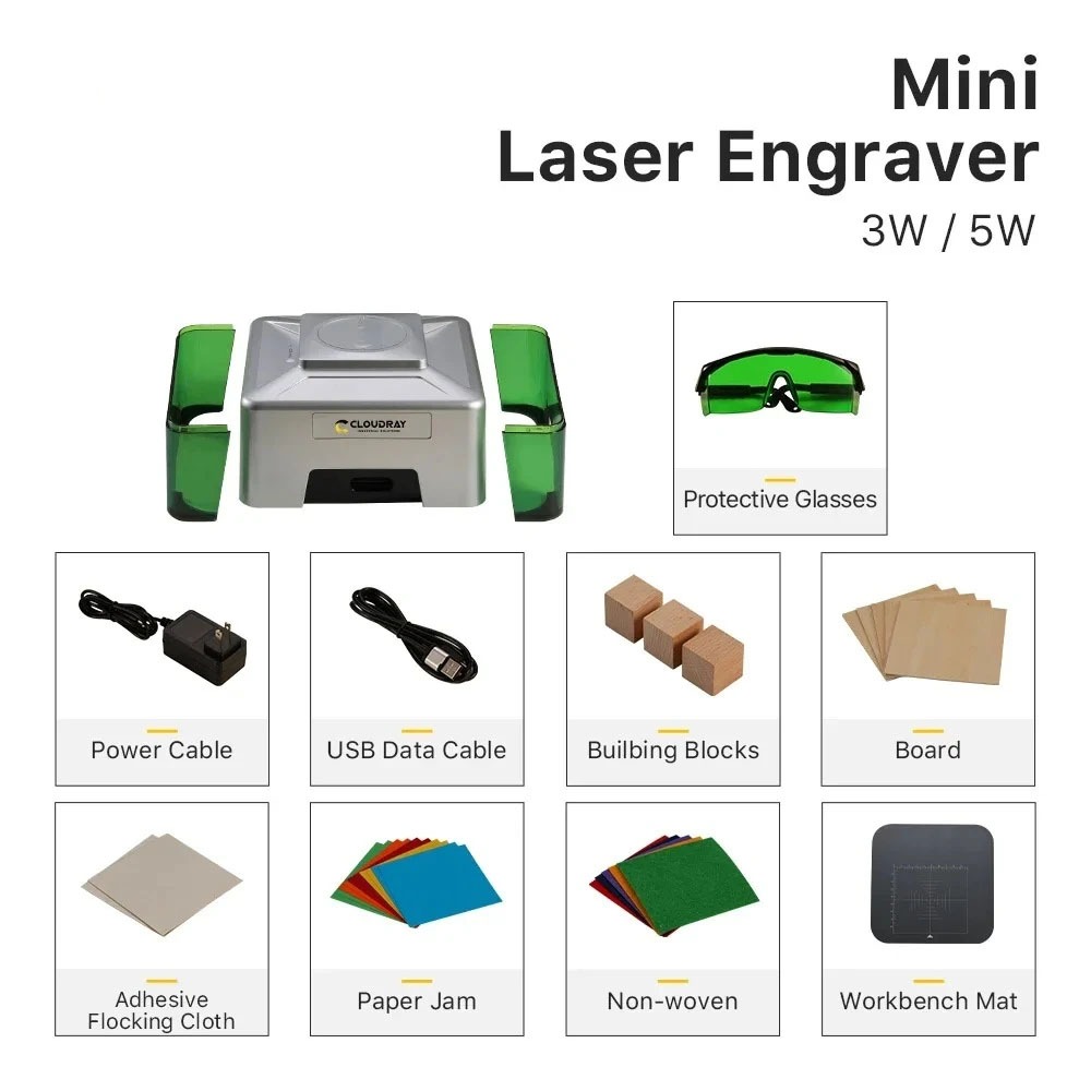 เครื่องแกะสลักเลเซอร์ CNC ขนาด - Woodworking Logo บทวิจารณ์และราคา