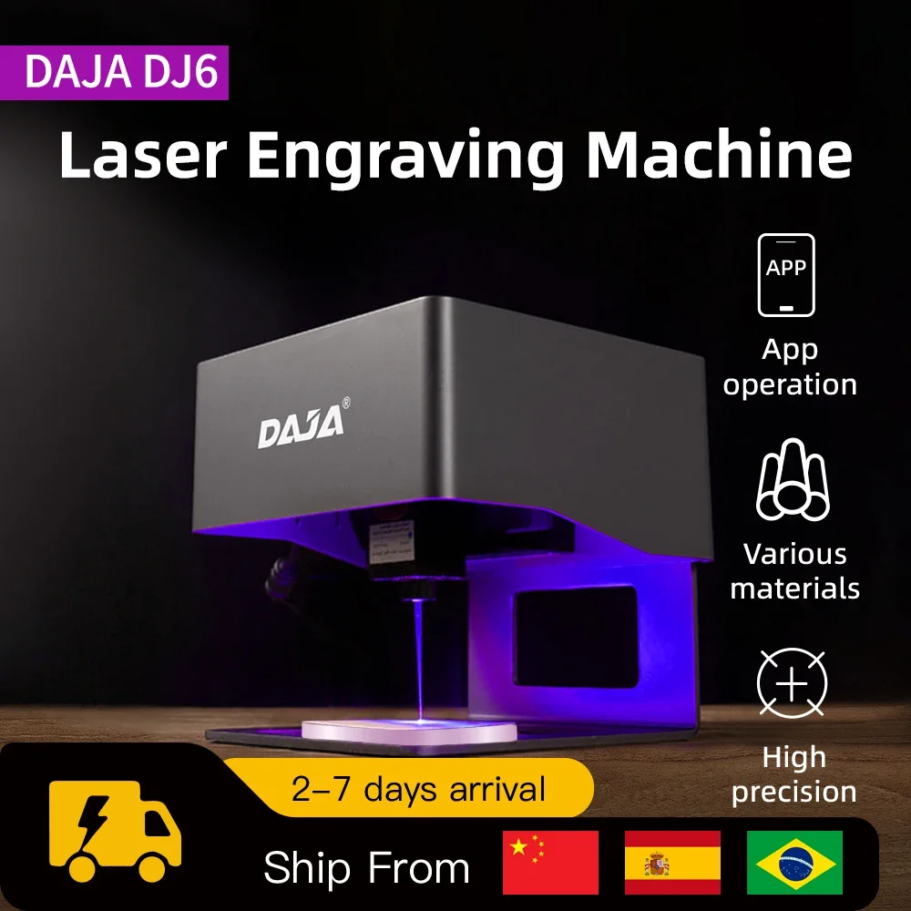 DAJA เลเซอร์แกะสลัก CNC DIY DJ - Woodworking Logo บทวิจารณ์และราคา