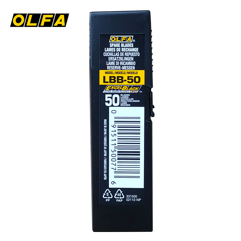 OLFA ใบมีดสีดำ18มม.LBB-10 LBB- - Woodworking Nl บทวิจารณ์และราคา